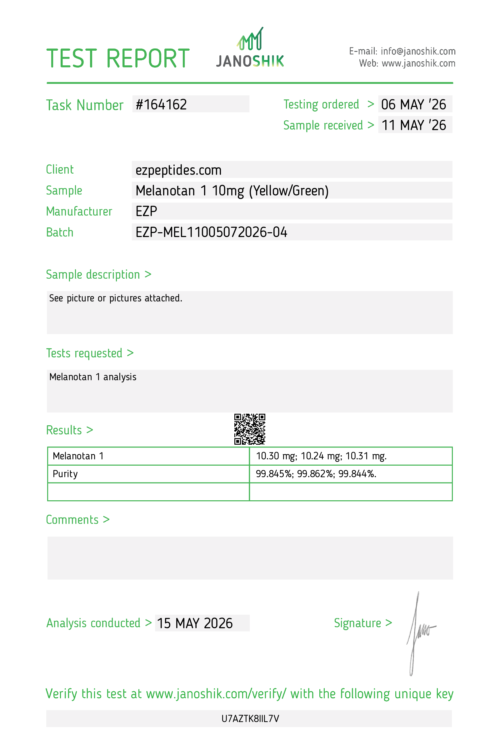 Melanotan I 10mg - 5 Pack (Save 5%) 2 Melanotan I 10mg - 5 Pack (Save 5%) - Image 2