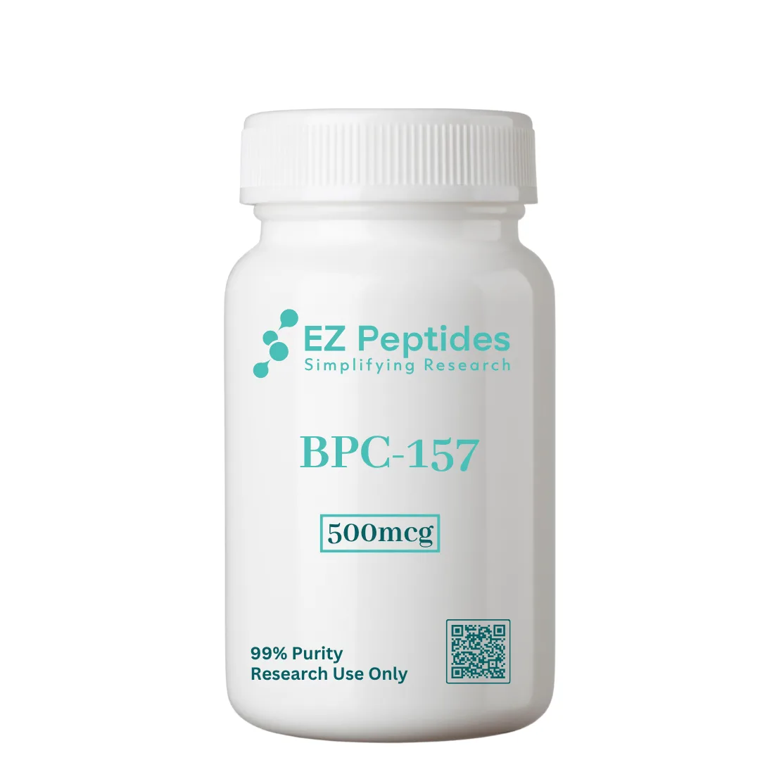 BPC-157 500mcg Tablets (100 Count) 1 BPC-157 500mcg tablets bottle from EZ Peptides