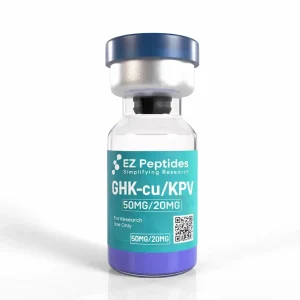 GHK-Cu KPV blend vial from EZ Peptides