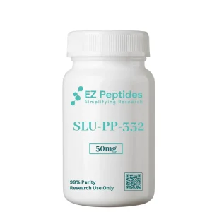 SLU-PP-332 50mg tablets bottle from EZ Peptides